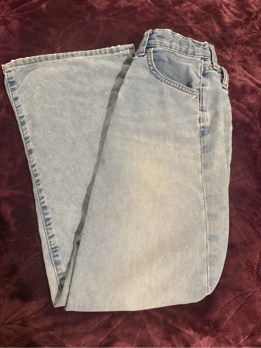 Old Navy Light Wash Kids Straight-Leg Jeans